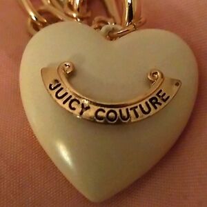 Gold Heart Charm Neclace JUICY